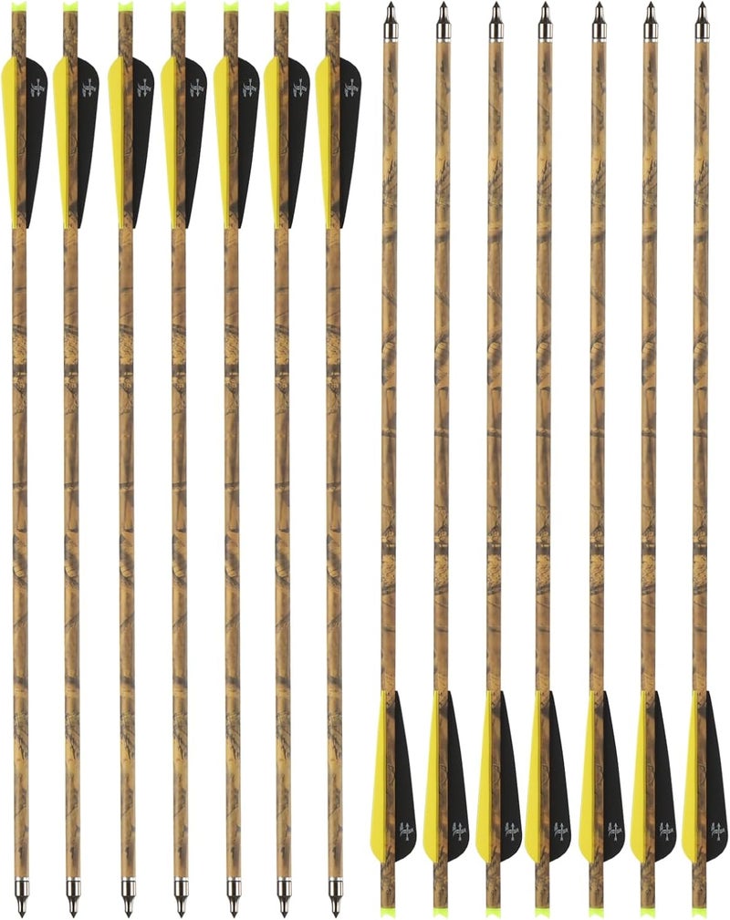 sf. Crossbow Bolts Crossbow Arrows Carbon Archery for Hunting and Target Practice(Pack of 12) - Image 2